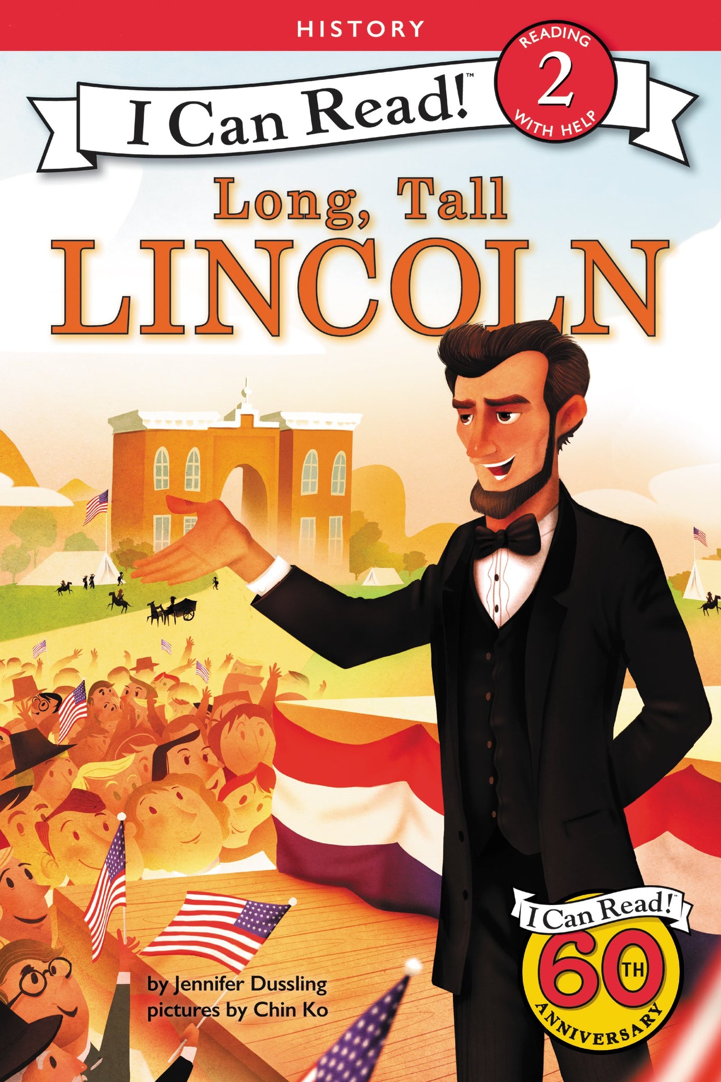 Long, Tall Lincoln (I Can Read Level 2)