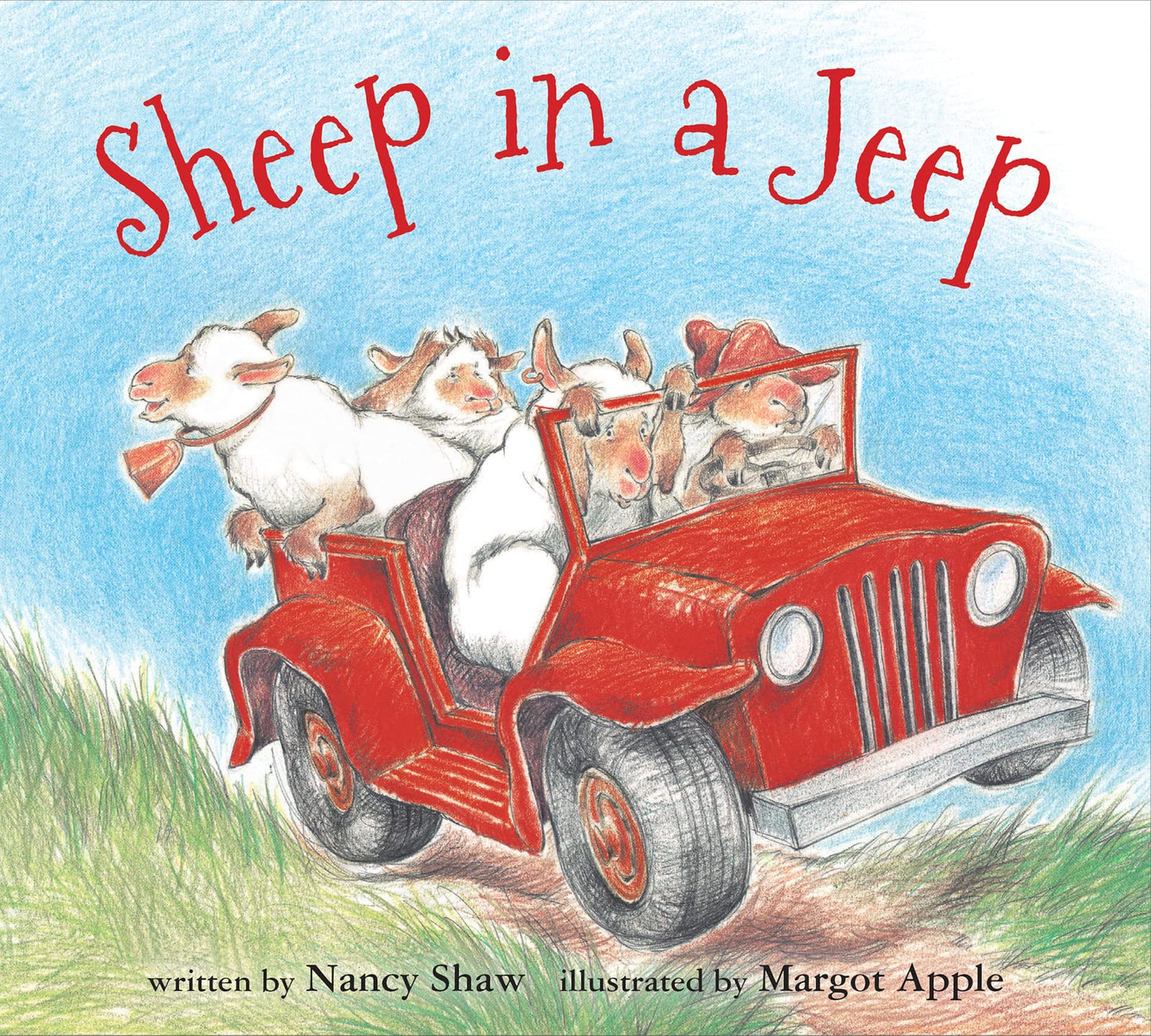 SHEEP IN A JEEP (BOARD BOOK) - 5562