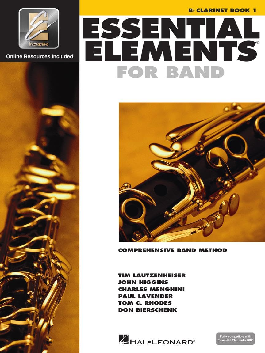 Essential Elements for Band - Bb Clarinet Book 1 with EEi (Book/Media Online)