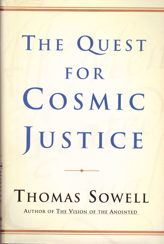 The Quest for Cosmic Justice