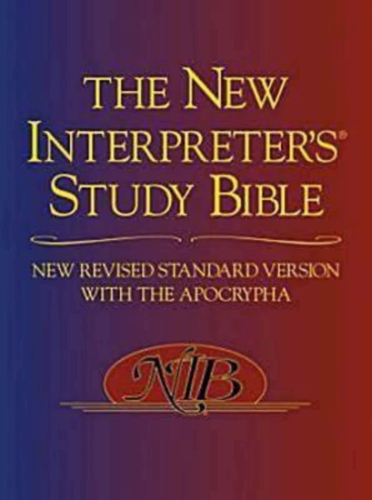 The New Interpreter's Study Bible: New Revised Standard Version With the Apocrypha - 3453