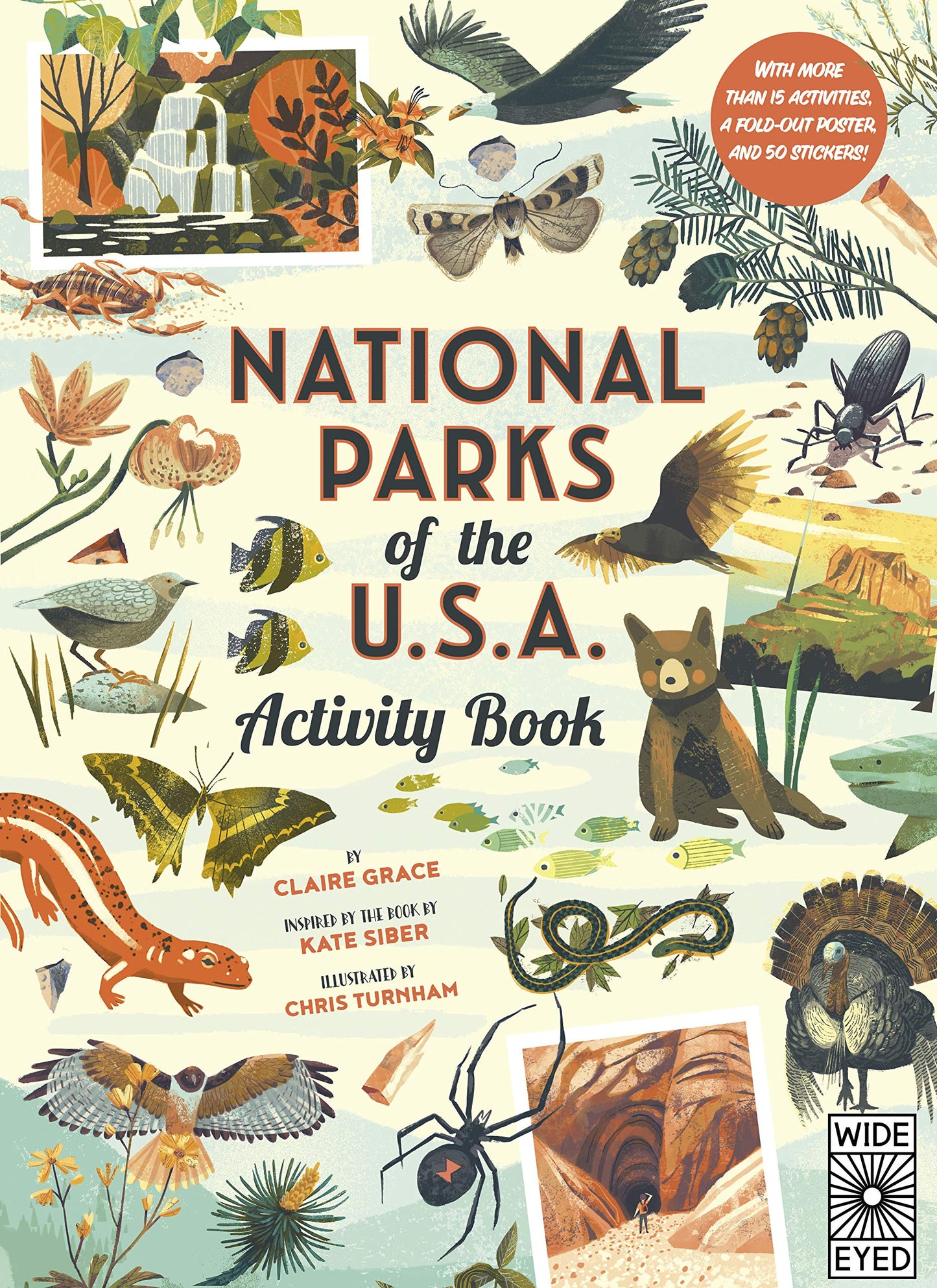 National Parks of the USA: Activity Book: With More Than 15 Activities, A Fold-out Poster, and 50 Stickers! (Americana, 2)