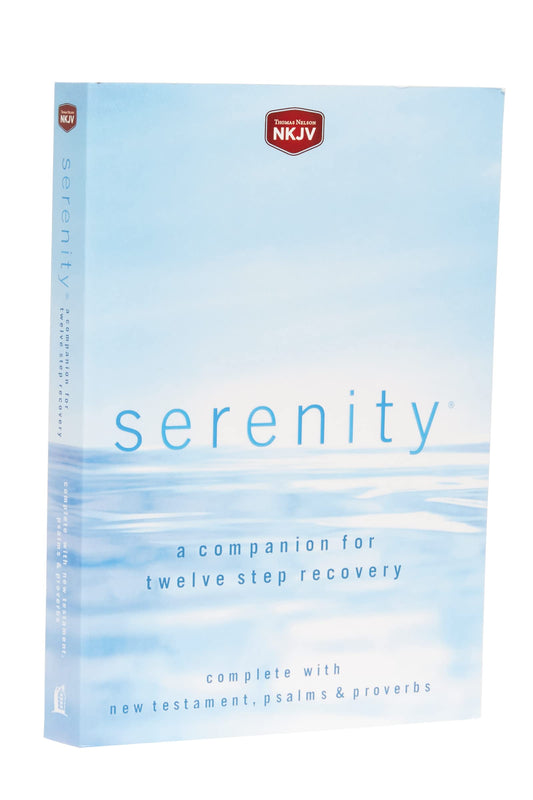 NKJV, Serenity, Paperback, Red Letter: A Companion for Twelve Step Recovery - 6844