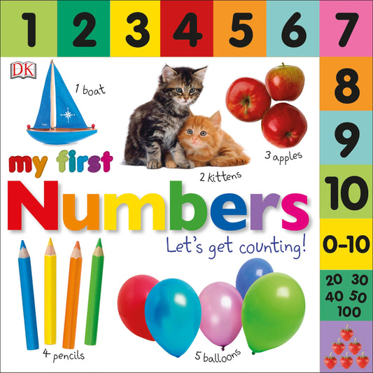 Tabbed Board Books: My First Numbers: Let's Get Counting! (My First Tabbed Board Book)