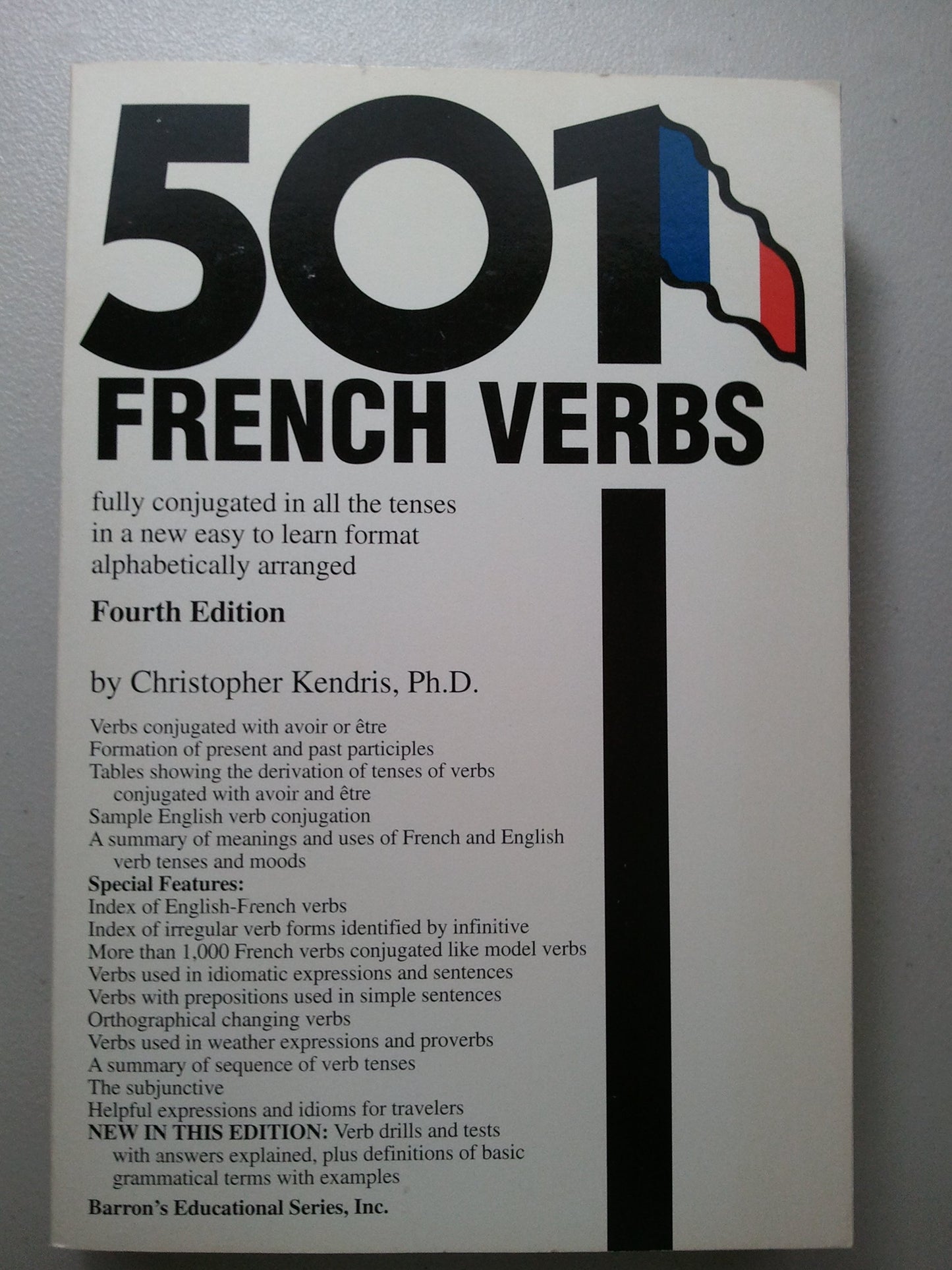 501 French Verbs: Fully Conjugated in All the Tenses in a New Easy-To-Learn Format Alphabetically Arranged (English and French Edition) - 1329