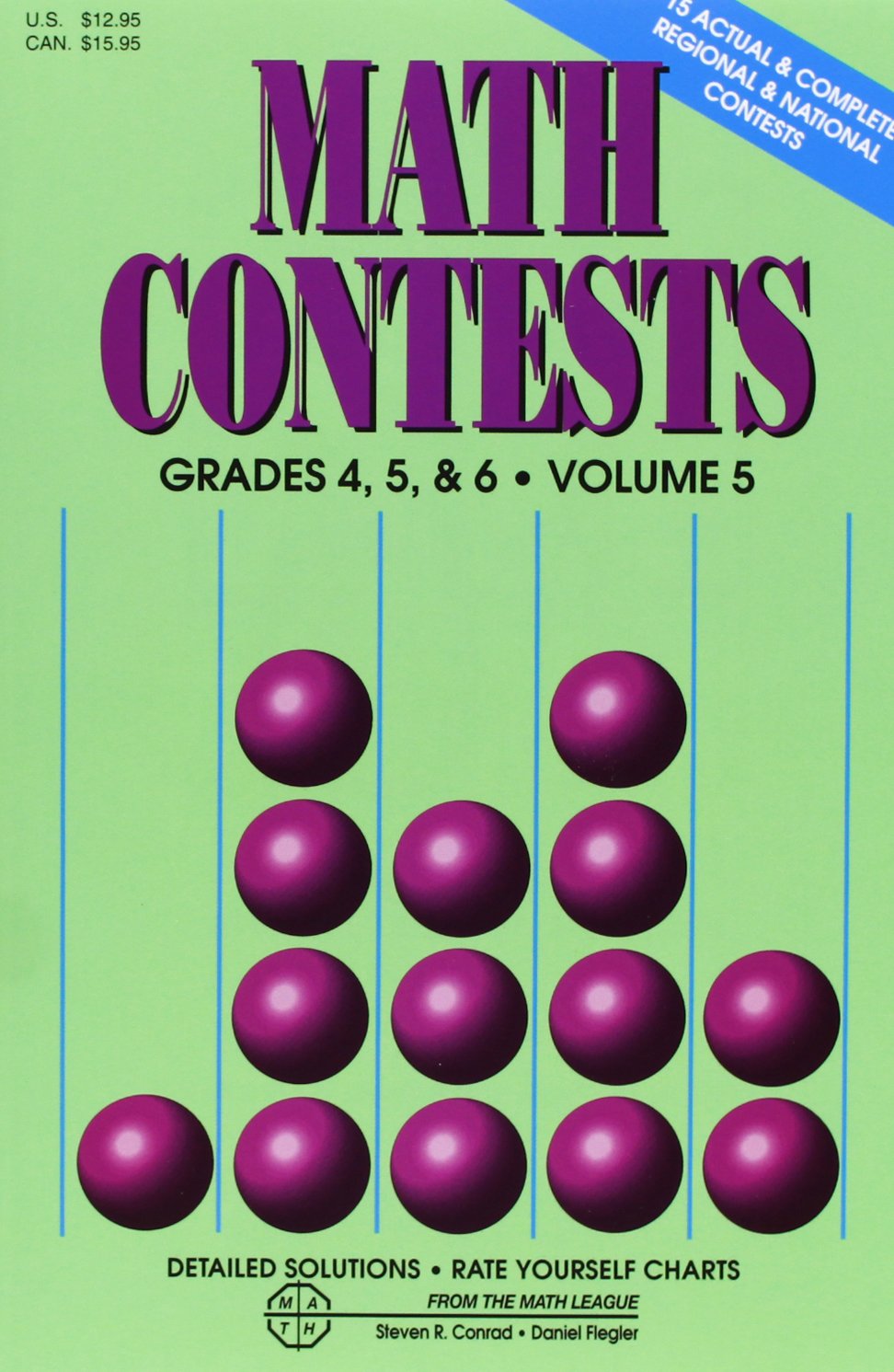 Math Contests, Grades 4, 5 & 6, Vol. 5