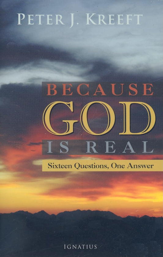 Because God Is Real: Sixteen Questions, One Answer - 7905