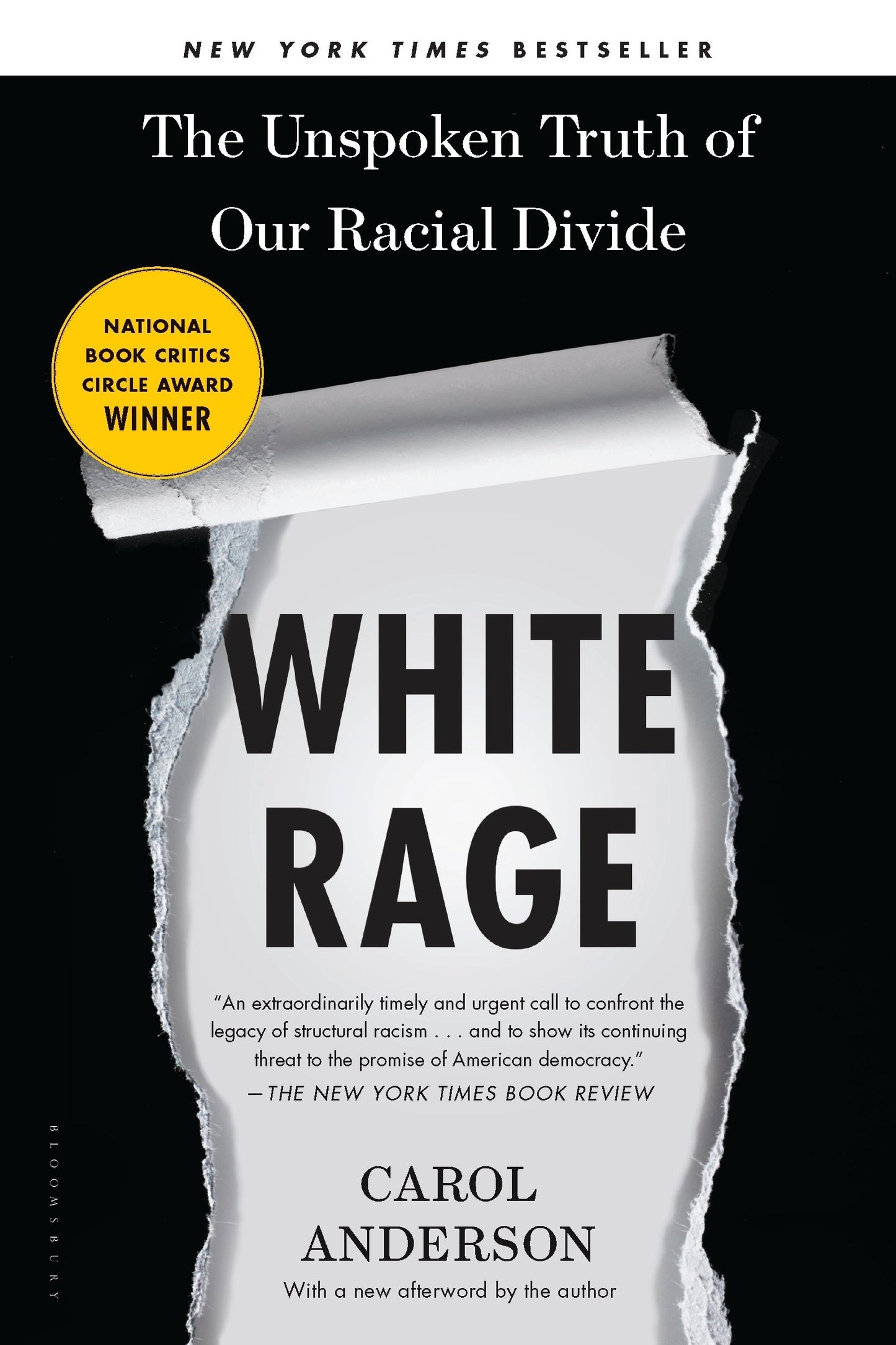 WHITE RAGE: THE UNSPOKEN TRUTH O