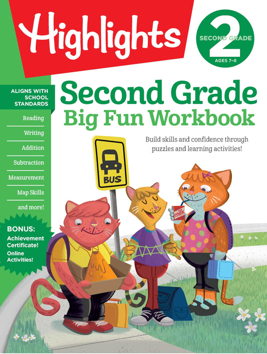 Second Grade Big Fun Workbook (Highlights™ Big Fun Activity Workbooks)