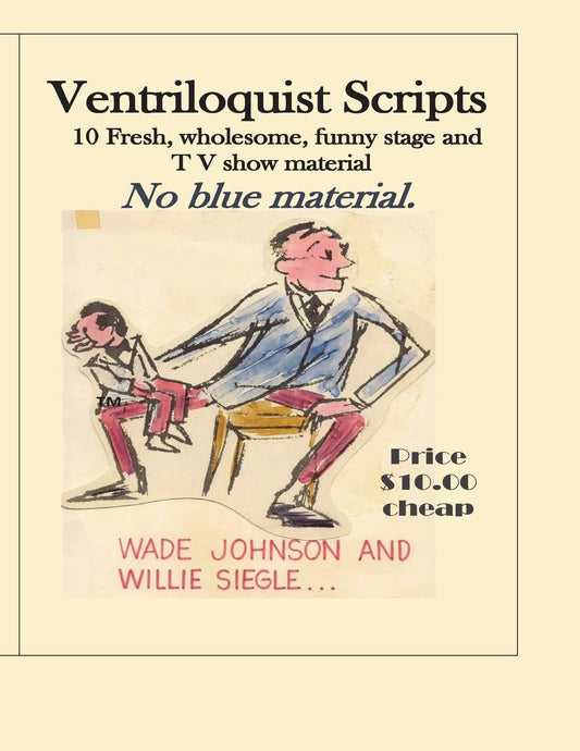 Ventriloquist Scripts: For the Stage Show Entertainer - 3807