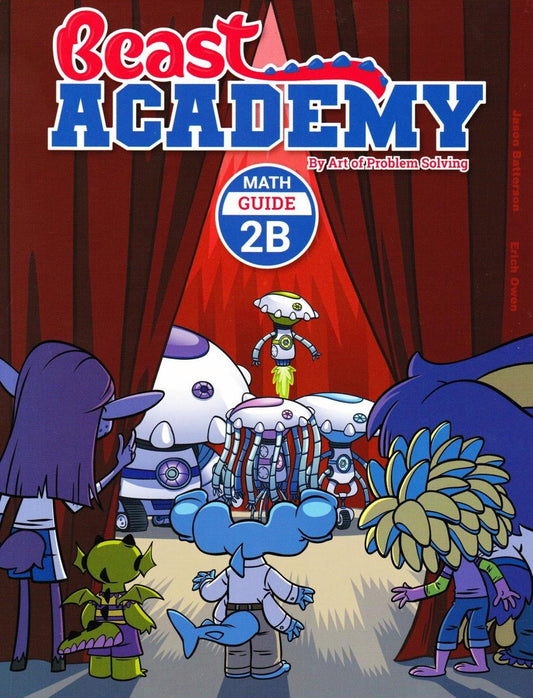 AoPS 2-Book Set : Art of Problem Solving Beast Academy 2B Guide and Practice 2-Book Set