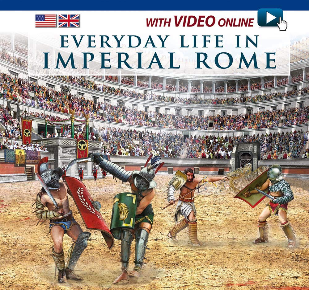 Everyday Life in Imperial Rome, Book in English *with DVD*