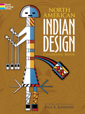 North American Indian Design Coloring Book (Dover Native American Coloring Books)