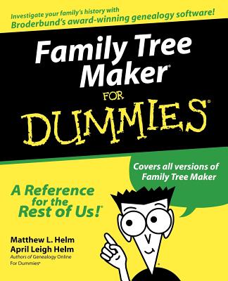 Family Tree Maker For Dummies