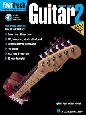 FastTrack Guitar Method - Book 2 (Book/Online Audio) (Fasttrack Series)