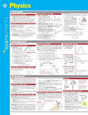 Physics SparkCharts (Volume 54)