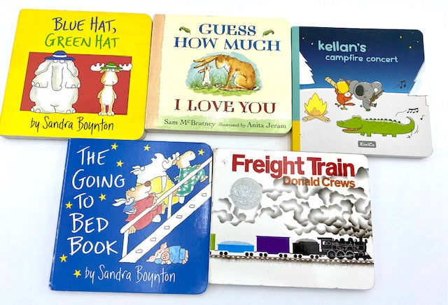 Lot of 20 Board Books for Toddlers assorted Bedtime Stories Fun library - GOOD