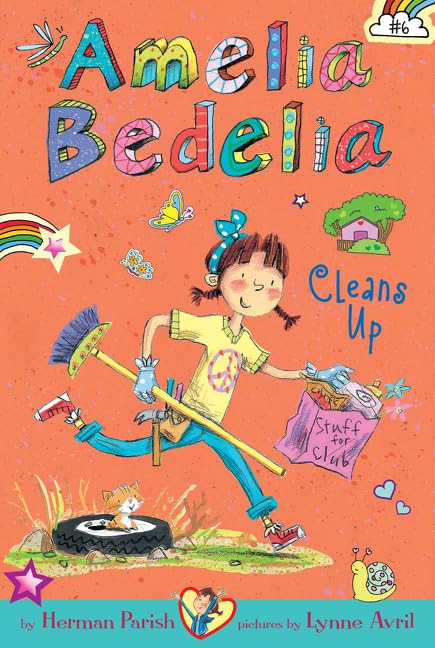 Amelia Bedelia Chapter Book #6: Amelia Bedelia Cleans Up - 4379