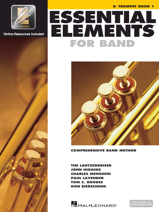 Essential Elements for Band - Bb Trumpet Book 1 with EEi (Book/Online Audio) - 7882