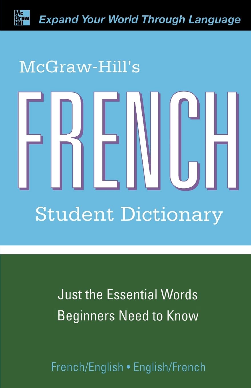 McGraw-Hill's French Student Dictionary (McGraw-Hill Dictionary Series) - 2203