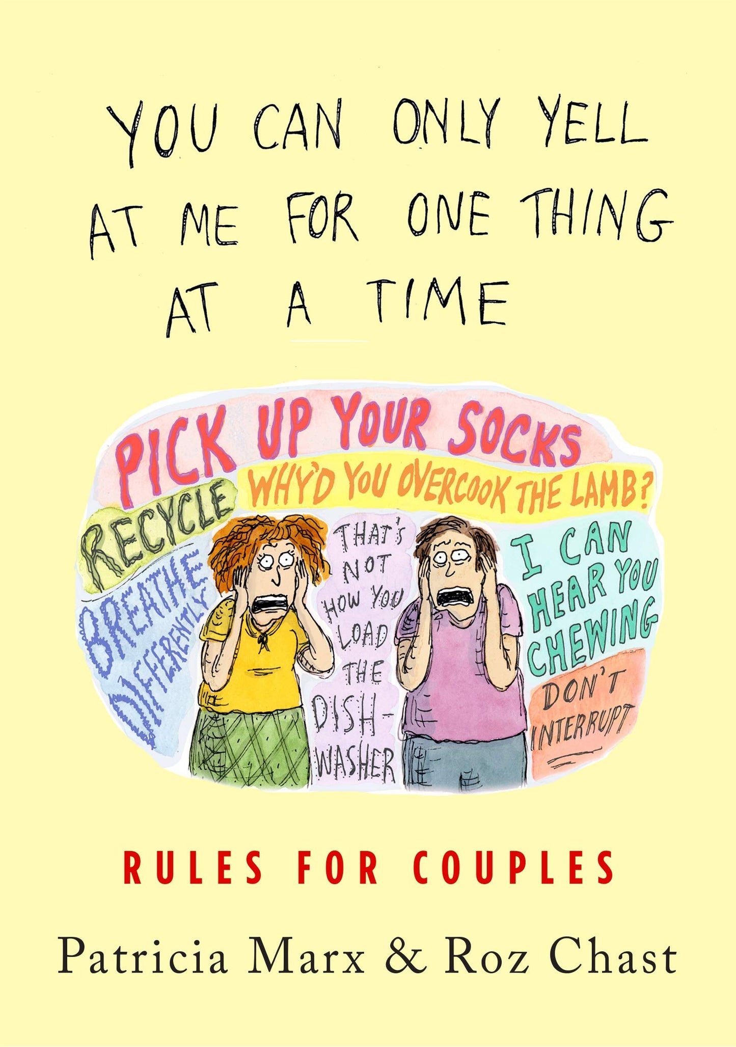 You Can Only Yell at Me for One Thing at a Time: Rules for Couples - 2850