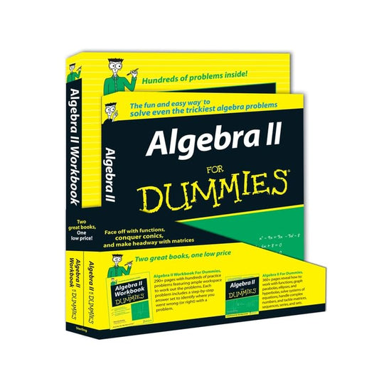 Algebra II for Dummies W/Algebra II Workbook for Dummies