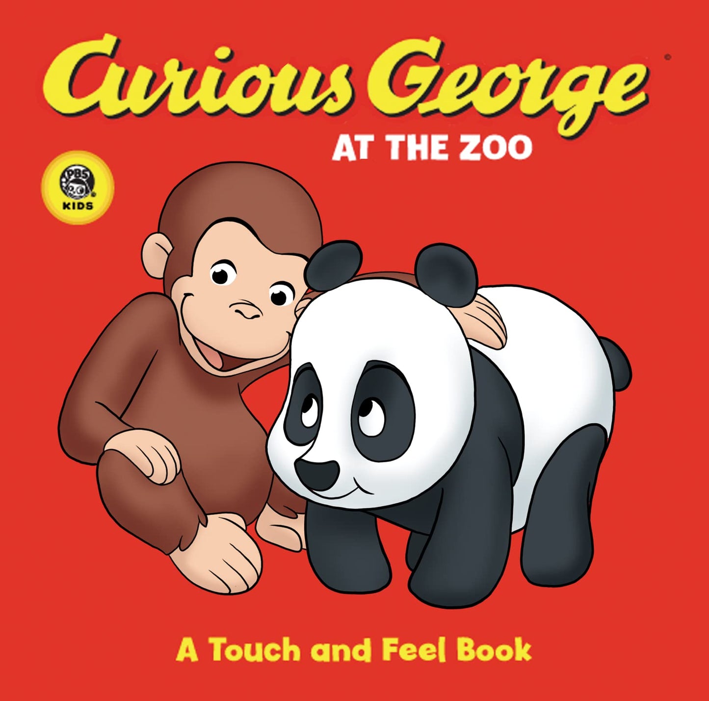 Curious George at the Zoo: A Touch and Feel Book - 8421