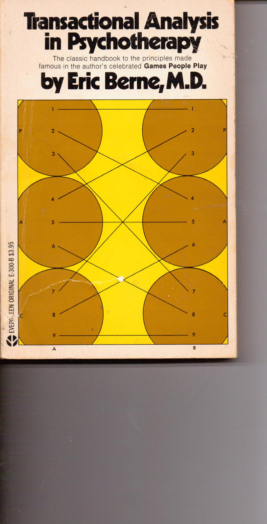 Transactional Analysis in Psychotherapy: A Systematic Individual and Social Psychiatry.