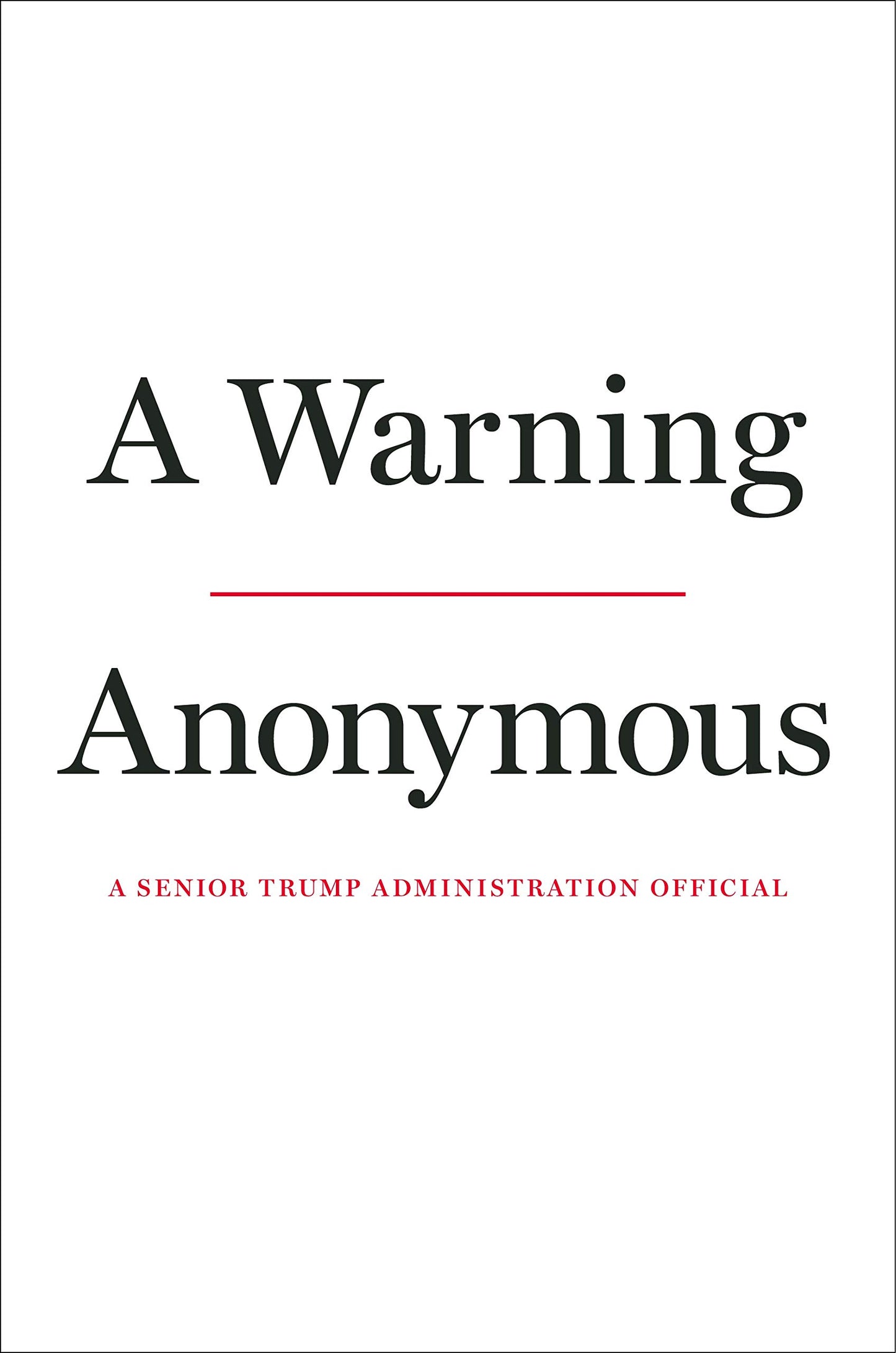 A WARNING - 9287