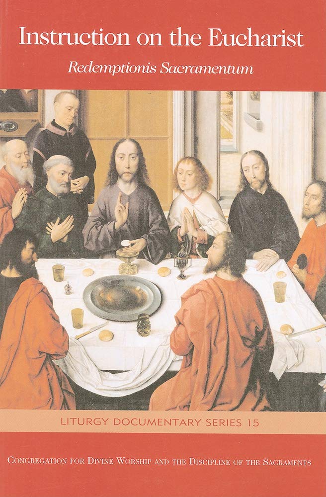 Instruction on the Eucharist - 8540