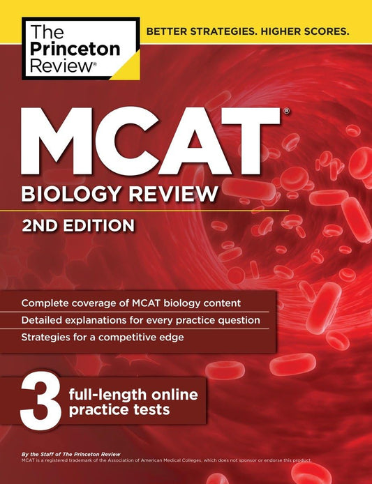 MCAT Biology Review, 2nd Edition (Graduate School Test Preparation) - 5328