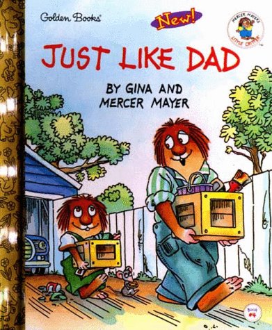 Just Like Dad (Little Golden Storybook) - 2130