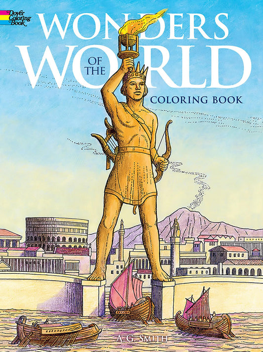 Wonders of the World Coloring Book (Dover World History Coloring Books)