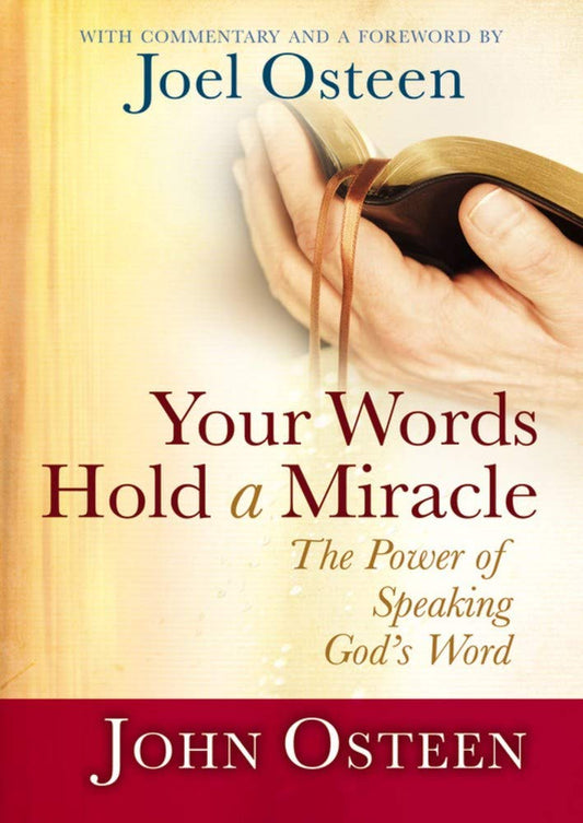 Your Words Hold a Miracle: The Power of Speaking God's Word - 8635