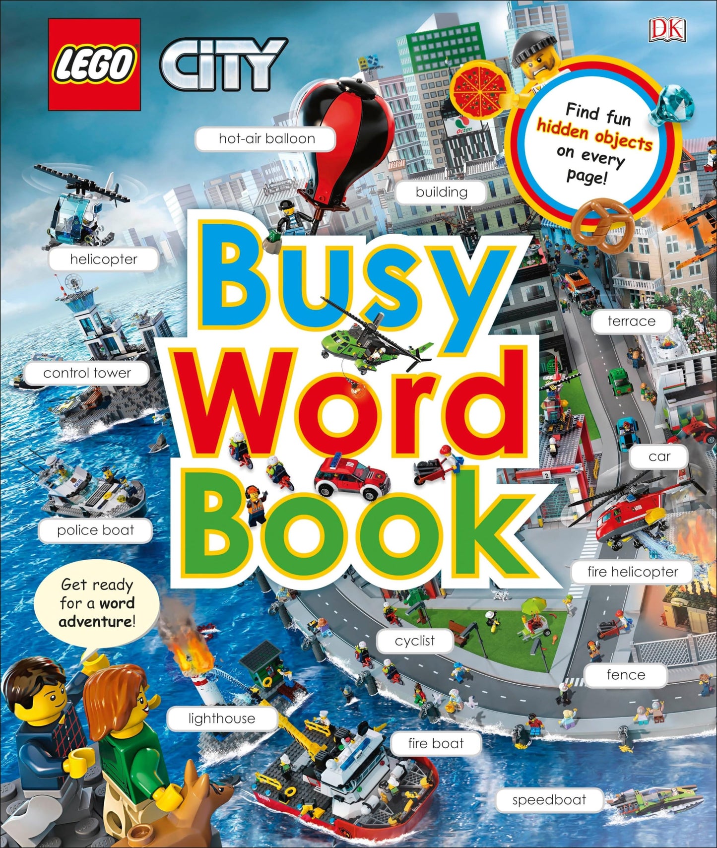 LEGO CITY: Busy Word Book - 1600