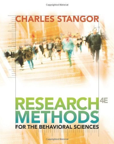 Research Methods for the Behavioral Sciences (PSY 200 (300) Quantitative Methods in Psychology) - 6349