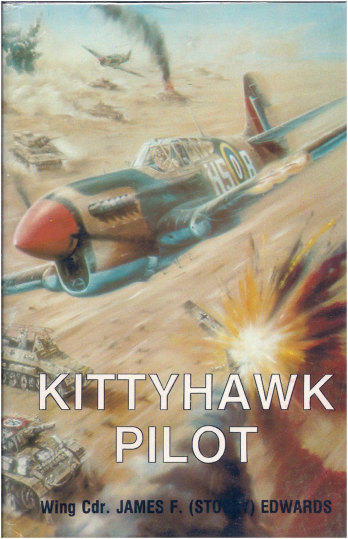 KITTYHAWK PILOT: WING COMMANDER JF EDWARDS. - 3765