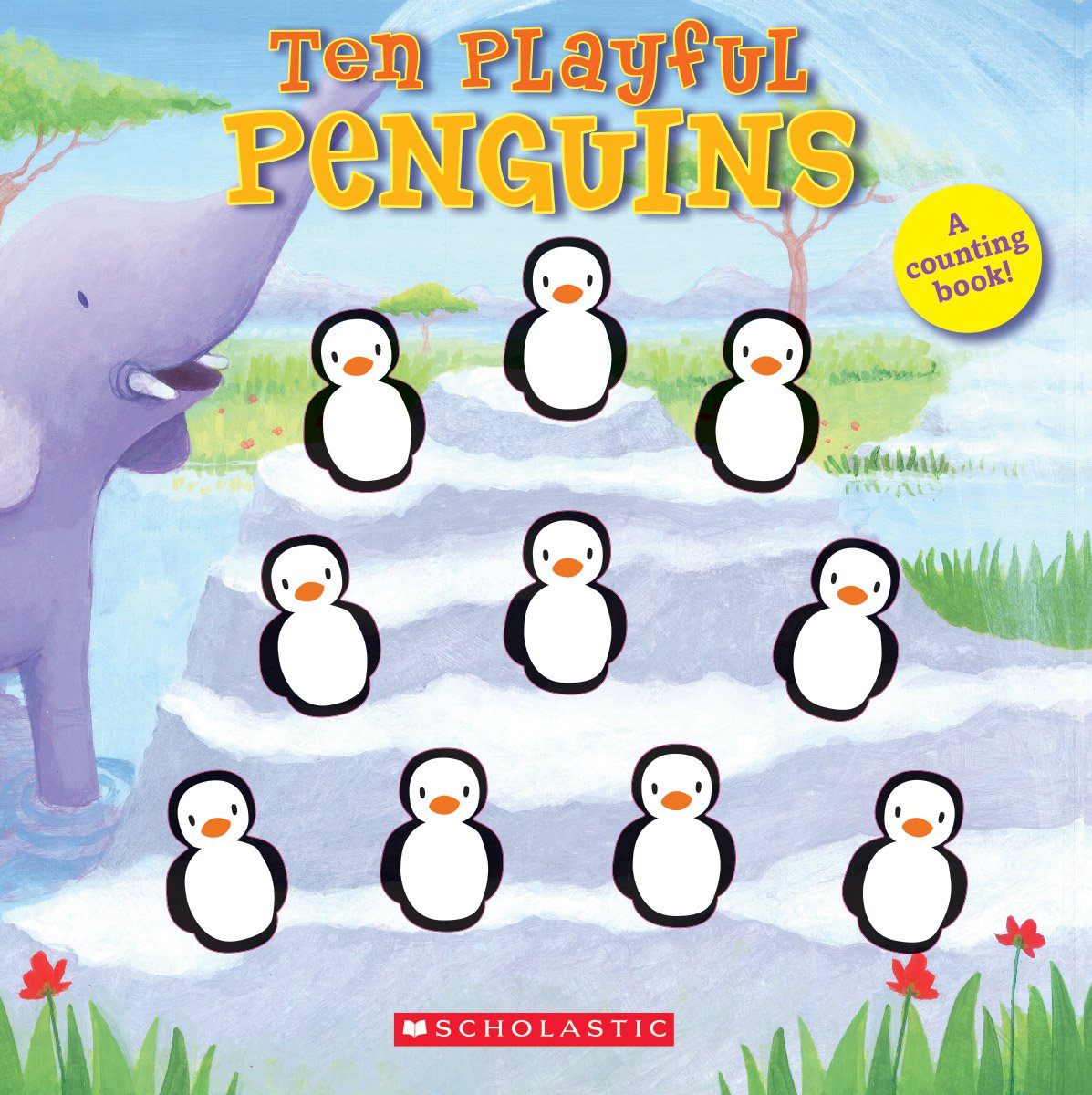 Ten Playful Penguins - 4962