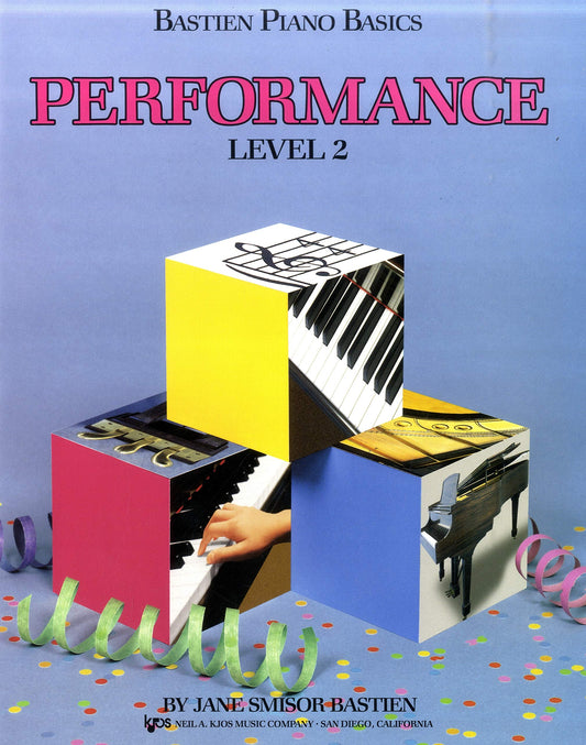 WP212 - Bastien Piano Basics - Performance Level 2 - 8234