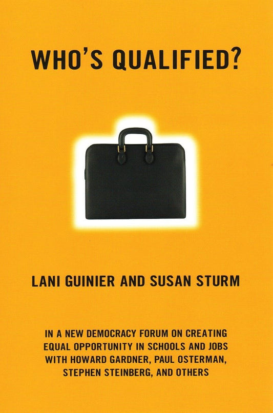 Who's Qualified?: A New Democracy Forum on the Future of Affirmative Action - 6246