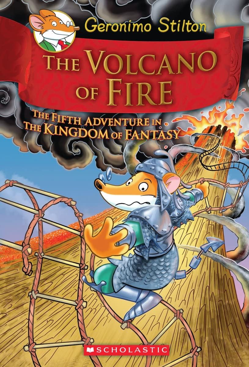 The Volcano of Fire (Geronimo Stilton and the Kingdom of Fantasy #5) - 8803