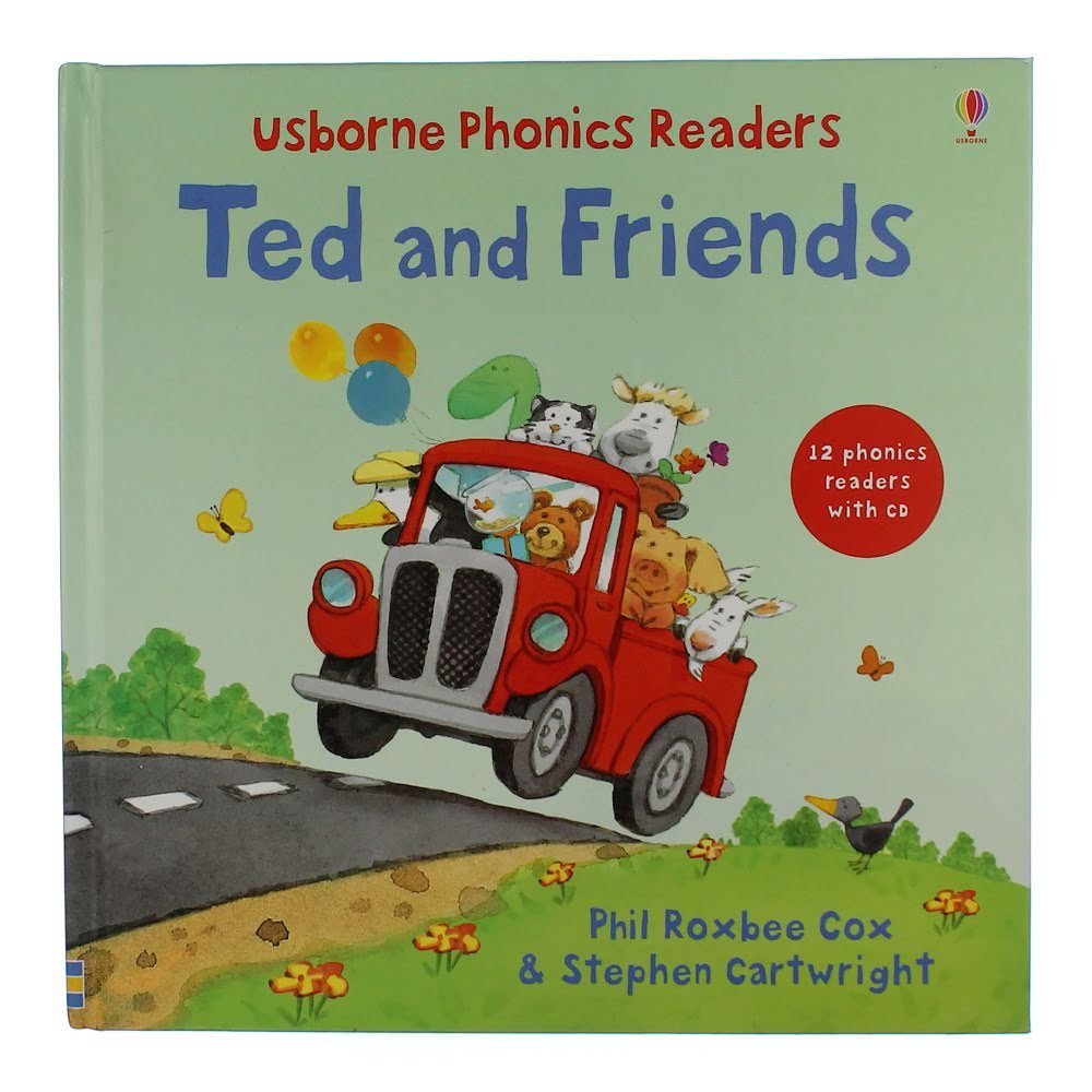 Usborne Phonics Readers Ted and Friends - 5881