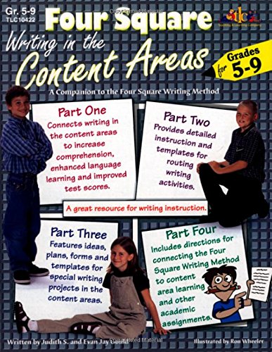 Writing in the Content Area: Grades 5-9 (Four Square) - 7841