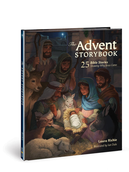 The Advent Storybook: 25 Bible Stories Showing Why Jesus Came - 9922