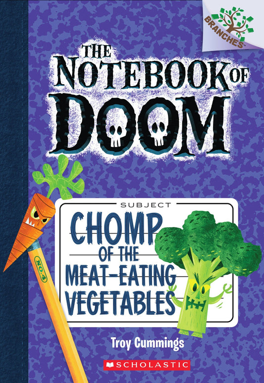 Chomp of the Meat-Eating Vegetables: A Branches Book (The Notebook of Doom #4) (4) - 4576