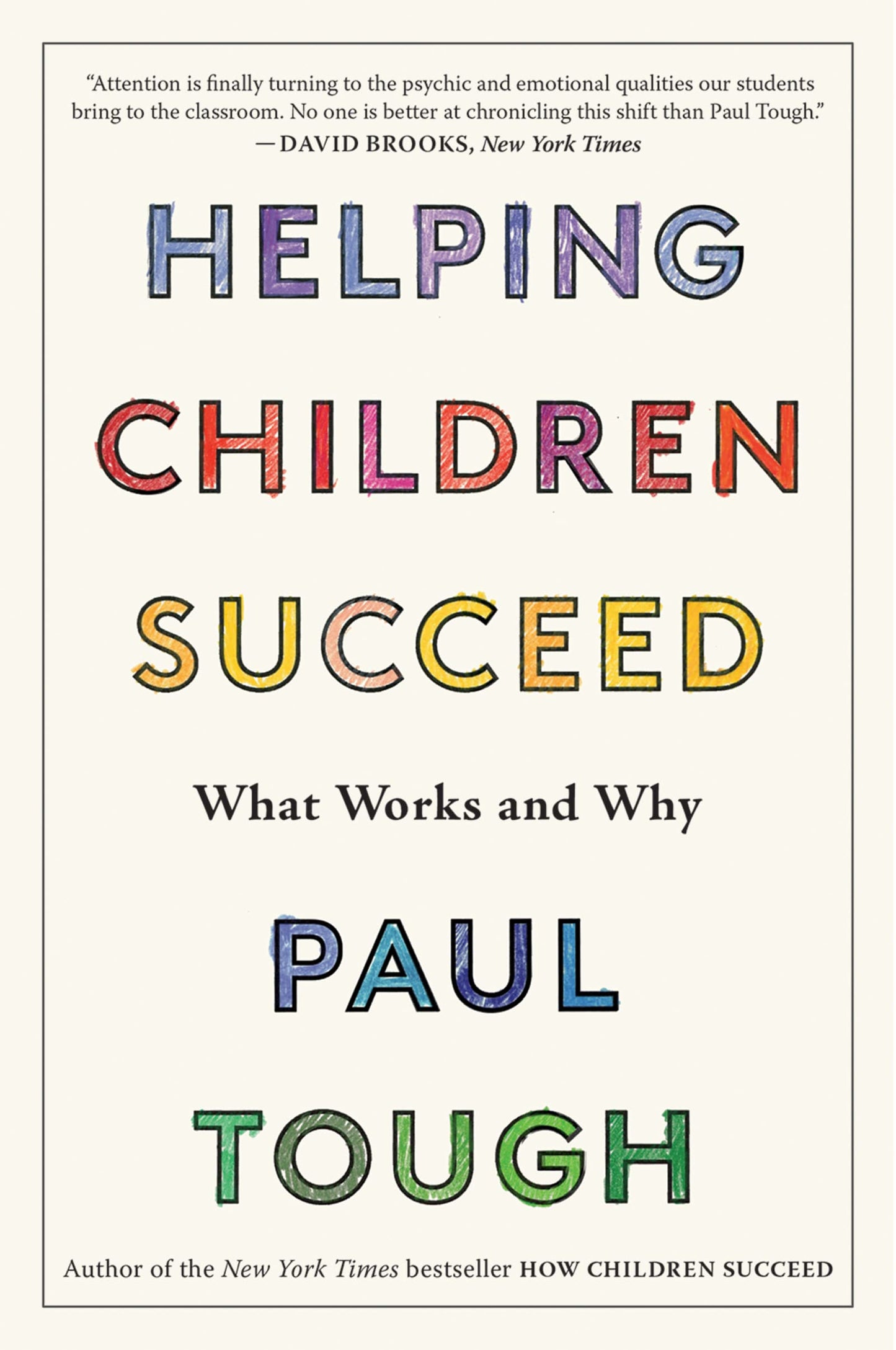 Helping Children Succeed: What Works and Why - 2182