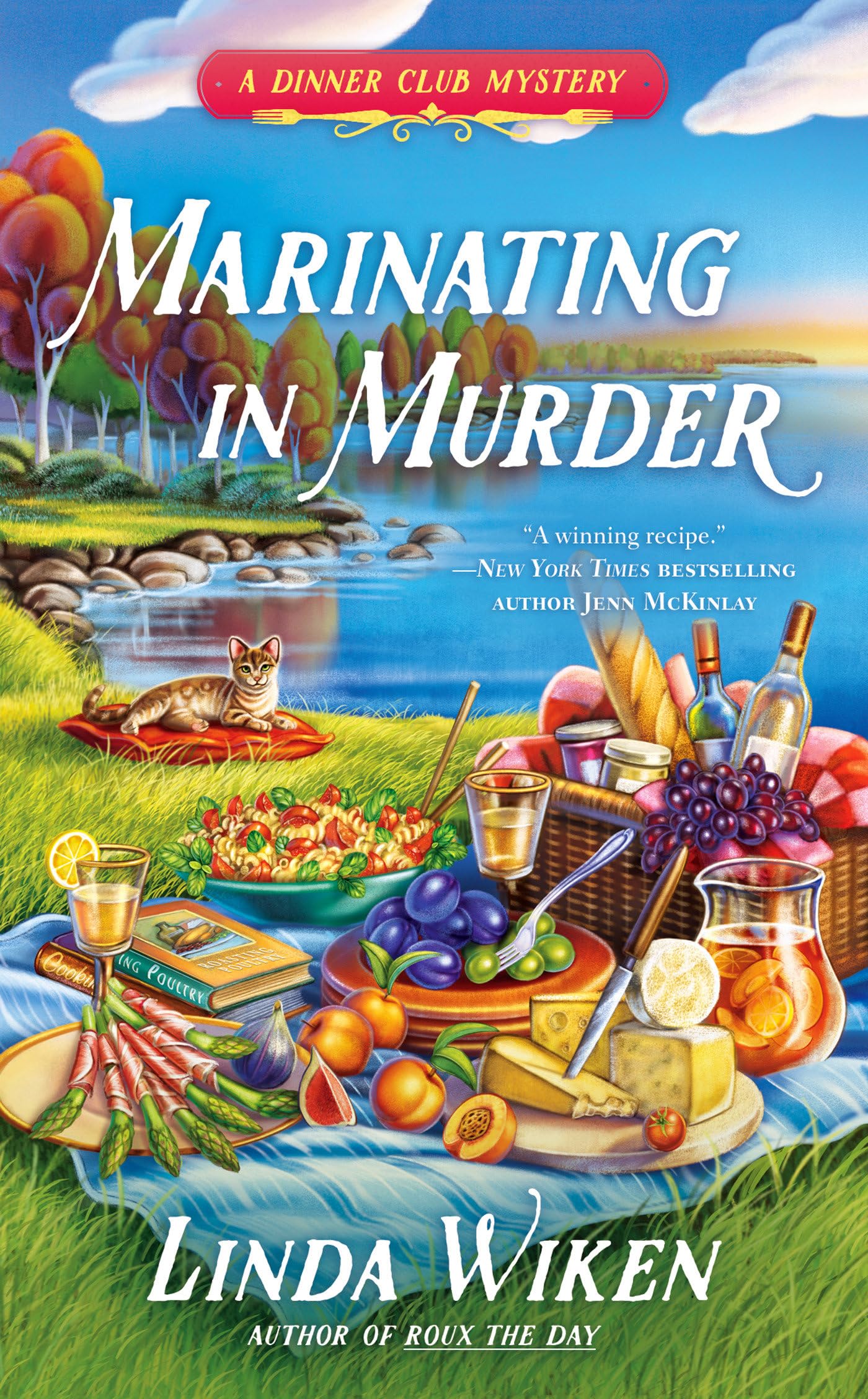 Marinating in Murder (A Dinner Club Mystery) - 381