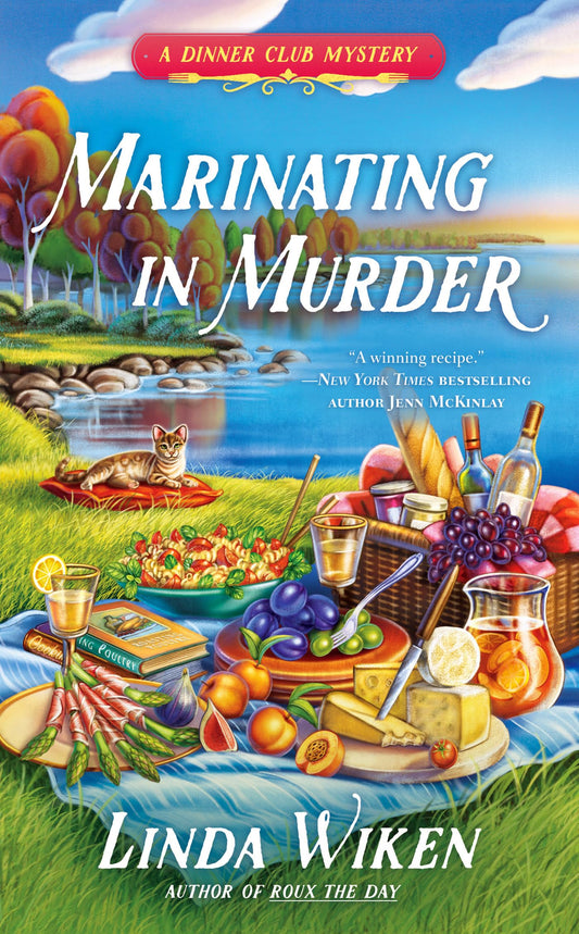 Marinating in Murder (A Dinner Club Mystery) - 381