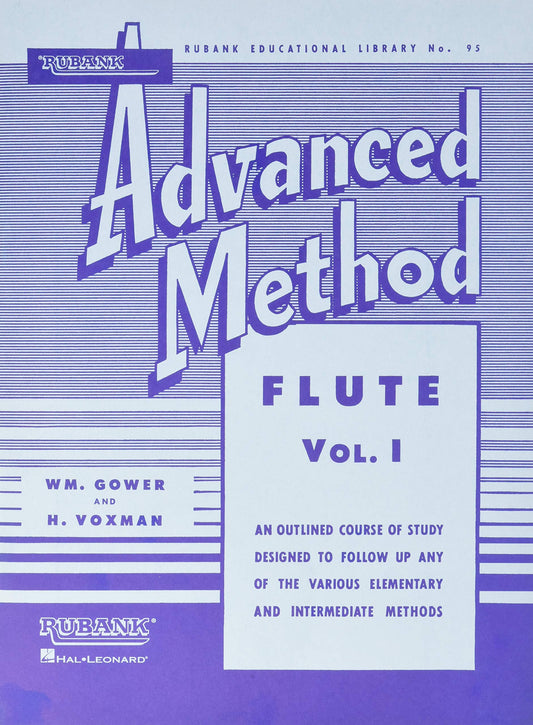 Rubank Advanced Method: Flute, Vol. 1 (Rubank Educational Library, No. 95)