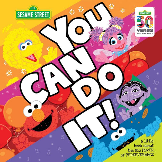 You Can Do It!: A Little Book about the Big Power of Perseverance with Elmo (Self-Esteem & Social Emotional Learning Books for Kids) (Sesame Street Scribbles) - 5472